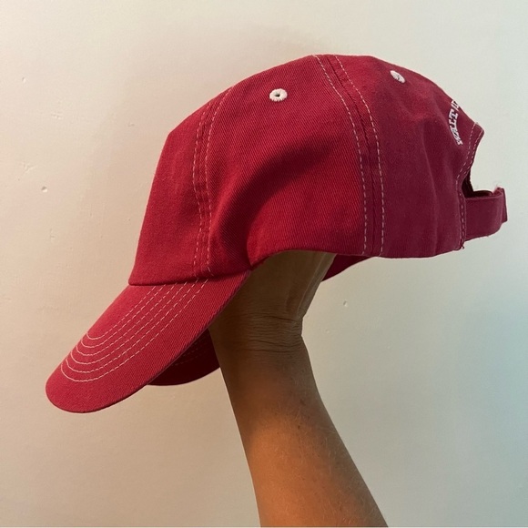 Disney Parks Walt Disney World Epcot Mickey Red Ball Cap Hat BAB - Picture 4 of 5